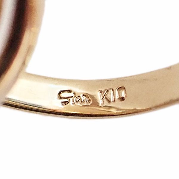 スタージュエリー マルチカラーストーン リング K10イエローゴールド  