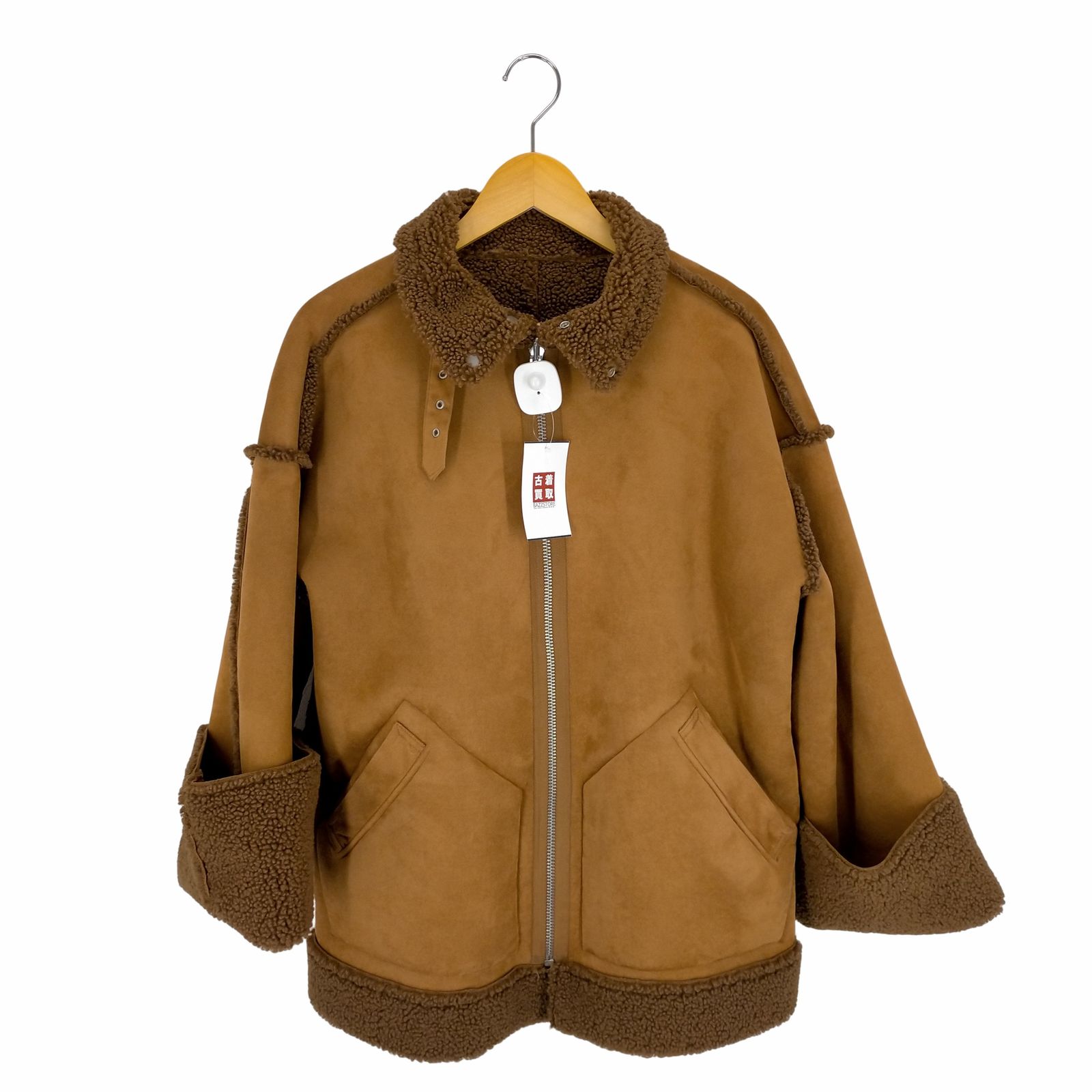 jouetie♡ムートンジャケット ジュエティ jouetie 19AW リバーシブルフェイクムートンジャケット