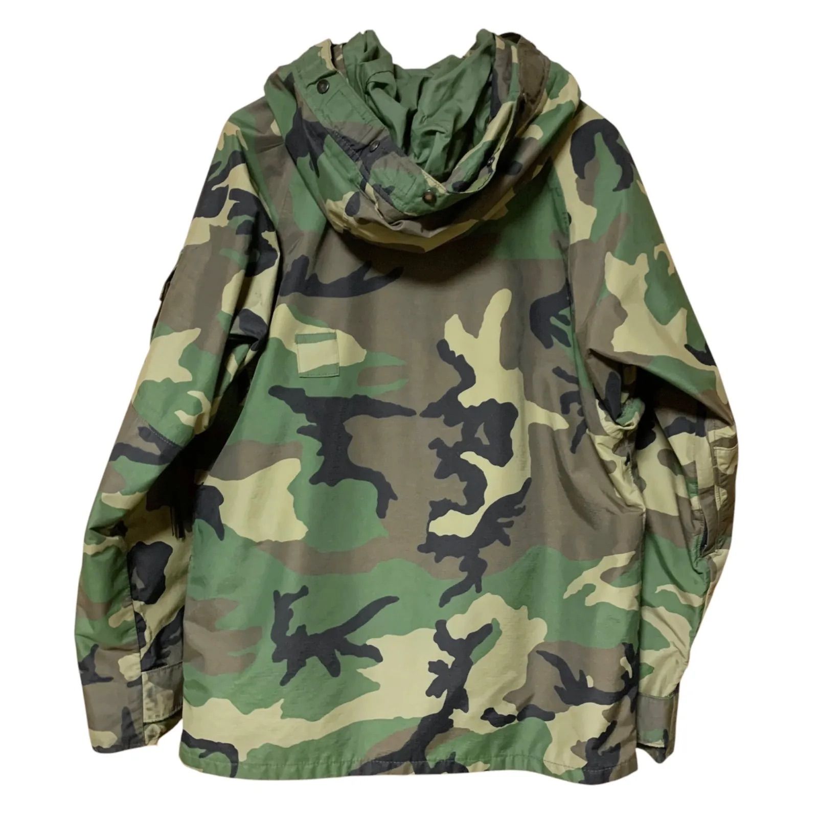 vintage2000年USArmyゴアテックスパーカS/R 美品 S-S 米軍実物 2000年 ECWCS ゴアテックス パーカー 迷彩