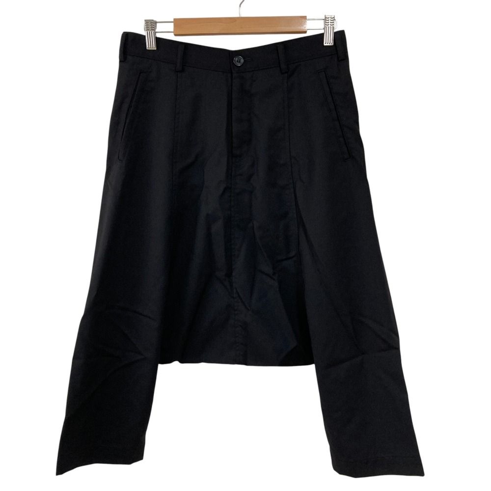 BLACK COMME des GARCONS ウールサルエル BLACK COMME des GARCONS