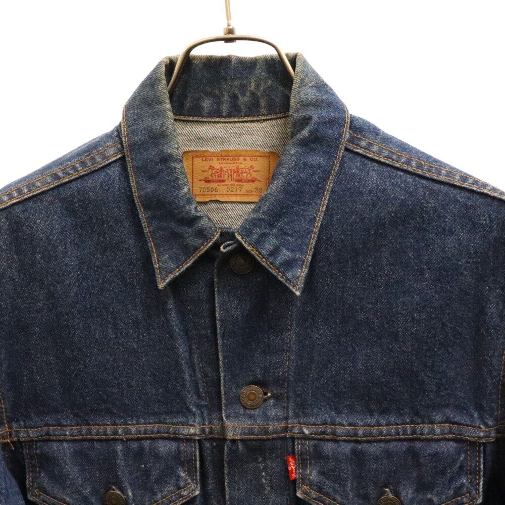 Levi's (リーバイス) 80S VINTAGE ヴィンテージ USA製 70506 スモールe