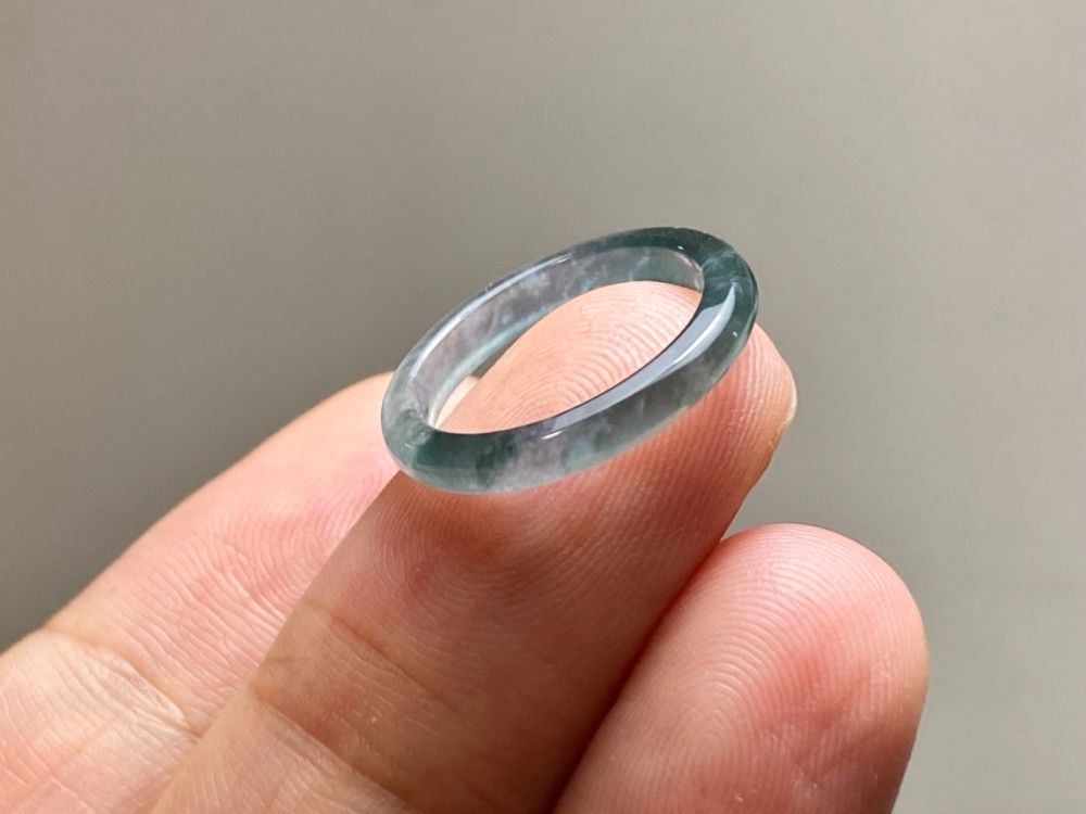 L13-146 ピンキーリング 高氷種 青色 4.0号 グアテマラ産 A貨 本