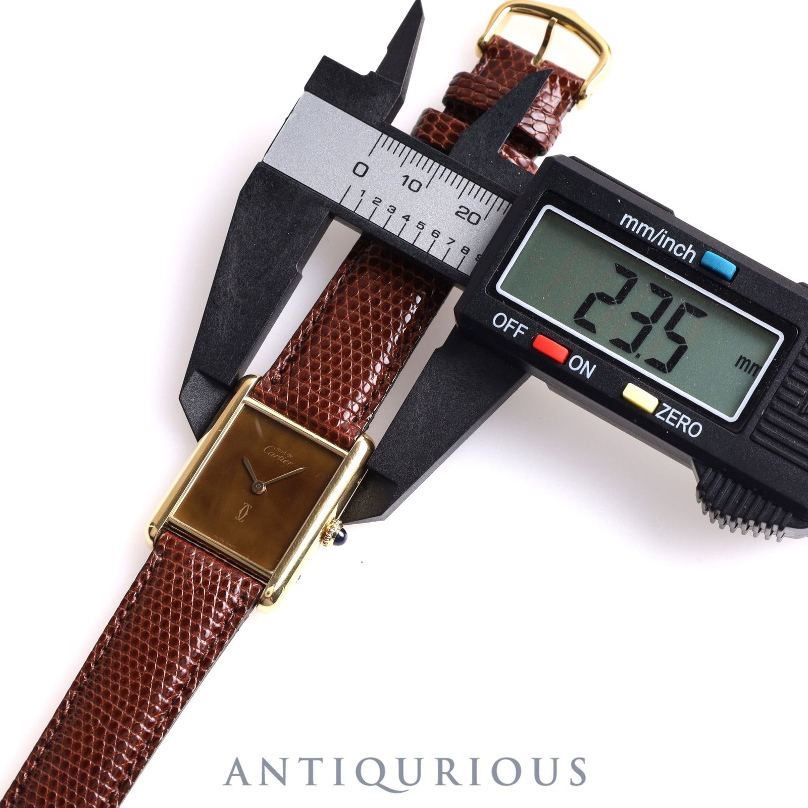 ヴィンテージ】カルティエマストコリゼヴェルメイユDバックル箱あり