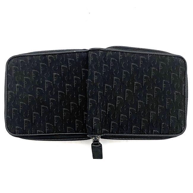 【大人気✨】クリスチャンディオール 二つ折り 長財布 サドル トロッター 黒 楽天市場】Christian Dior クリスチャン・ディオール トロッター