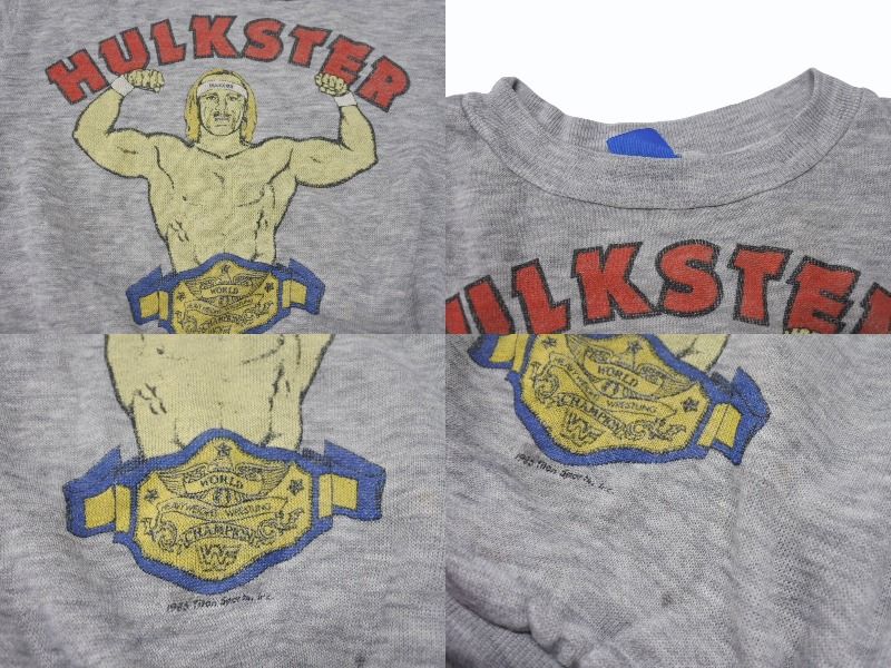 ハルクホーガン　子供用トレーナー Hulk Hogan ハルクホーガン プリント 子供用トレーナー プロレス