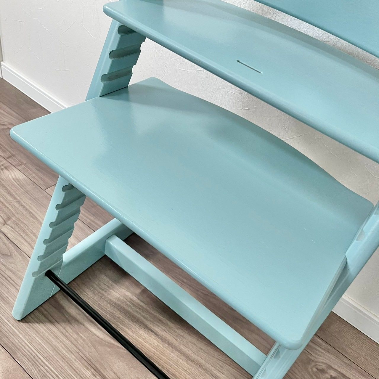 STOKKE　アクアブルー　シリアル6　ベビーセット　トリップトラップ　トレイ付 STOKE ストッケ トリップトラップ アクアブルー ベビーセット