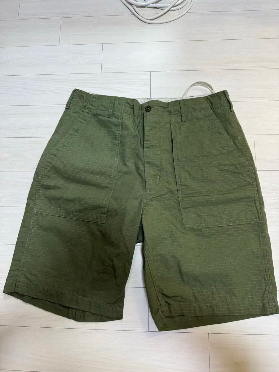 エンジニアド ガーメント リップストップ ハーフパンツ m サイズ