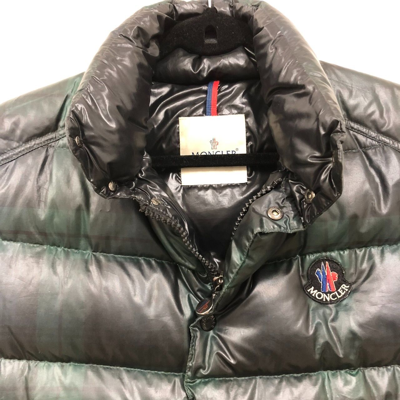 MONCLER CORBIER コルビエ ダウンベスト タータンチェック MONCLER (モンクレール) CORBIER タータンチェック柄ダウン