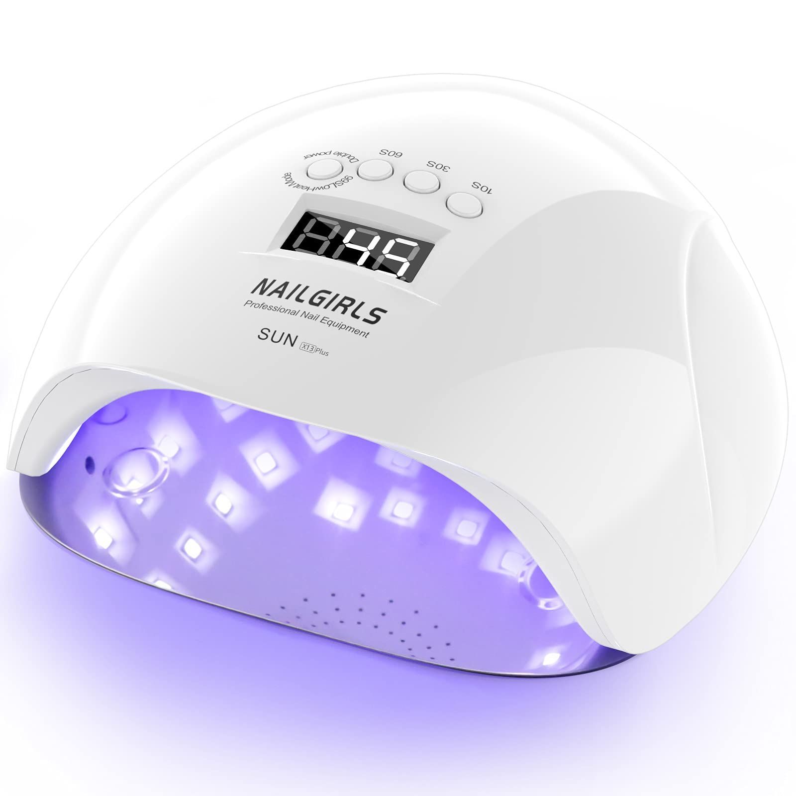 ジェルネイル 硬化用ライト SHAREYDVA シャレドワ UＶライト LUNA シャレドワ LUNA UV/LEDハイブリッドネイル硬化ライト Low heat