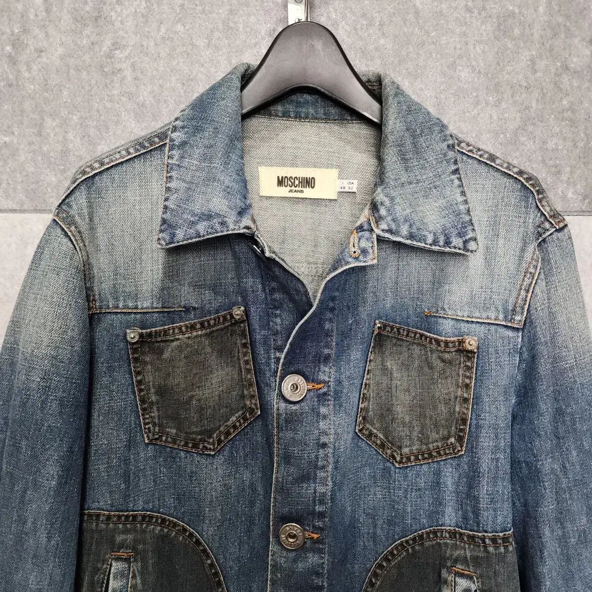 モスキーノ メンズ デニム ジャケット サイズ 95 100 ）