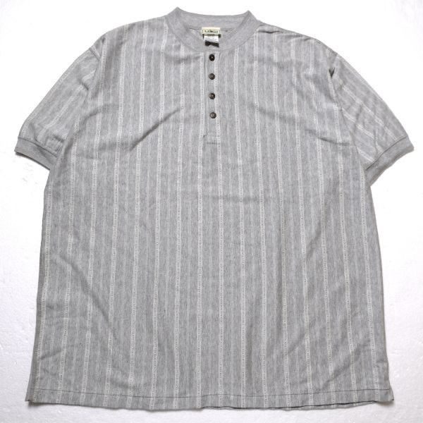 デッドストック? 90's LLBEAN LLビーン ストライプ ヘンリー