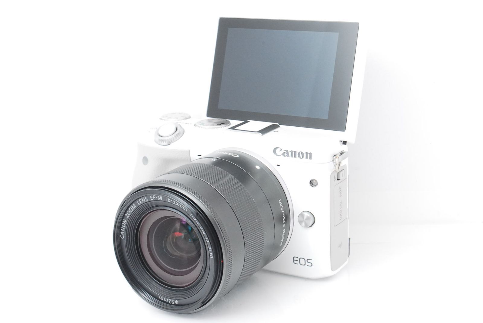 ❤️コンパクトに凝縮された実力✨Wi-Fi搭載☆キャノン EOS M3 