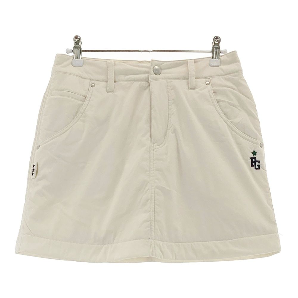 サイズ：00 PEARLY GATES パーリーゲイツ 中綿スカート ベージュ系