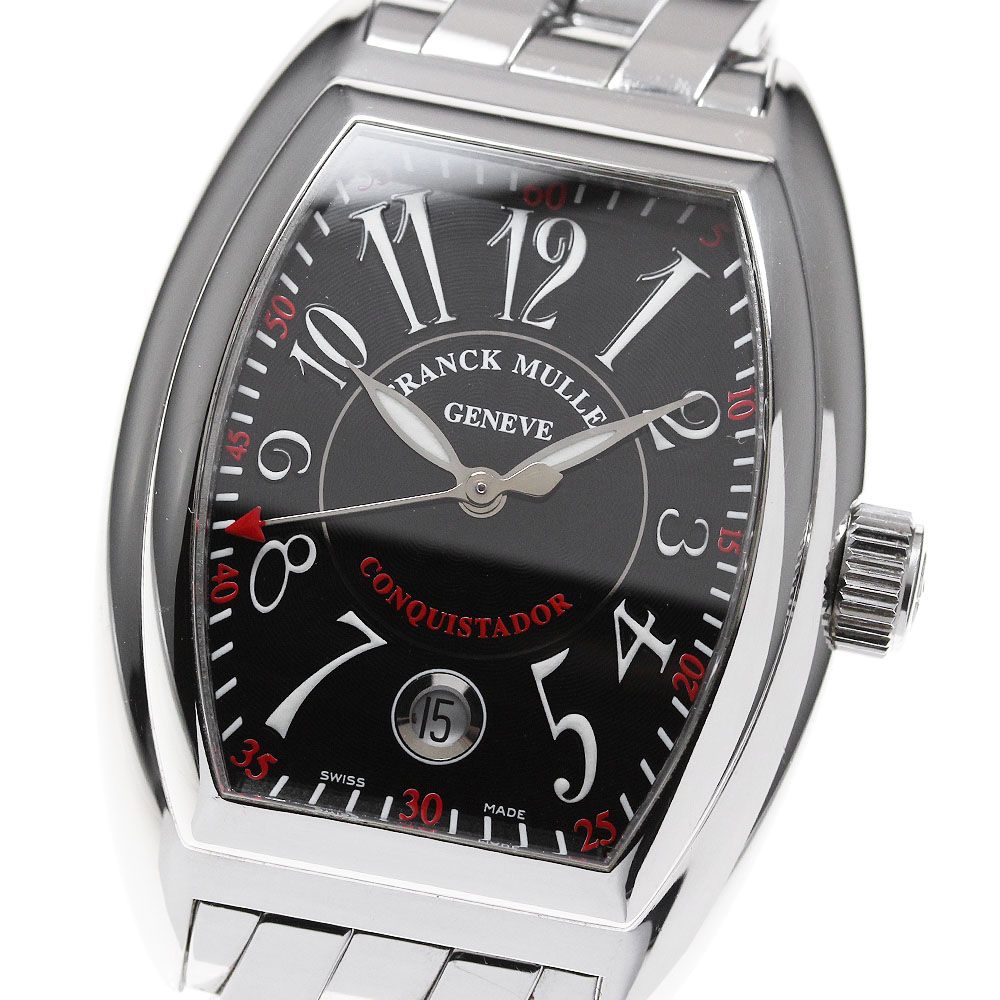 フランクミュラー FRANCK MULLER 8005SC コンキスタドール デイト 自動巻き メンズ_863641