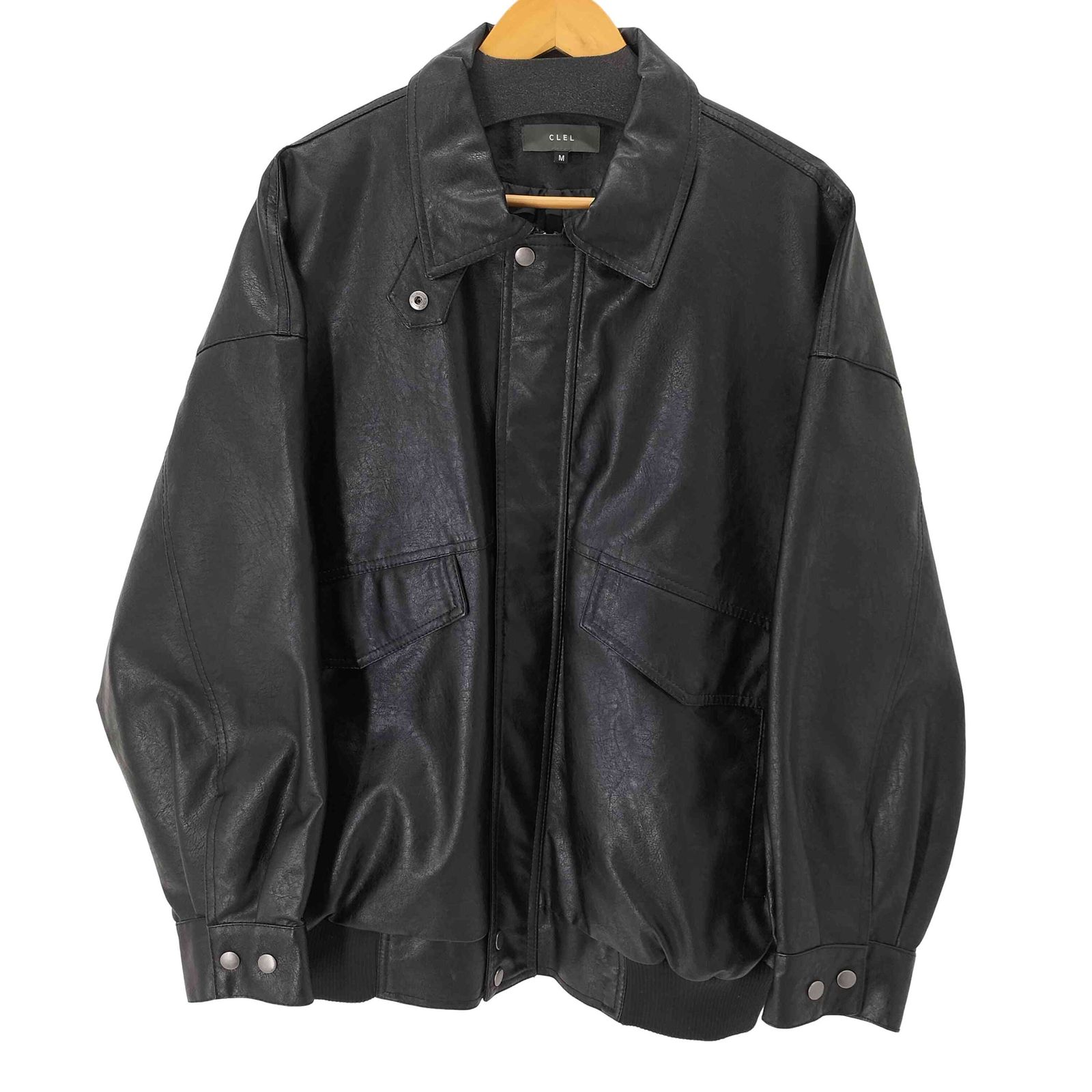 クレイル CLEL Vintage Design Blouson/ヴィンテージデザイン合皮ブルゾン メンズ JPN：M - メルカリ