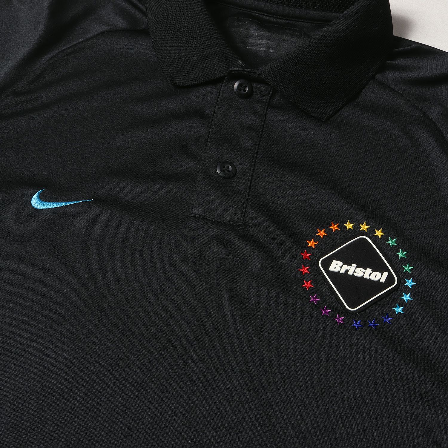 BRISTOL　Nike　レインボースターポロシャツ F.C.Real Bristol エフシーレアルブリストル ポロシャツ サイズ