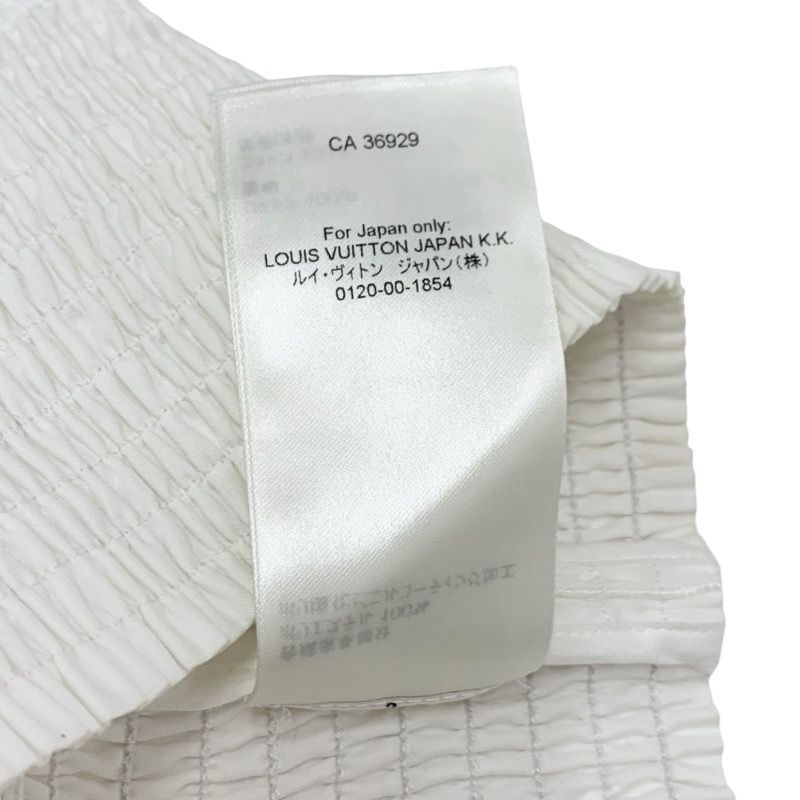 ルイヴィトン LOUIS VUITTON トップス コットン ホワイト ブラウス  