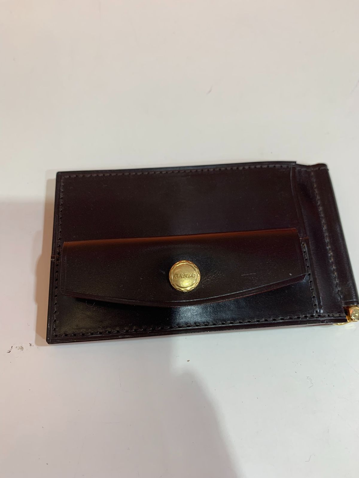 専用！GANZO マネークリップ コードバンオーセンティック GANZO マネークリップ GANZO マネークリップ コードバン