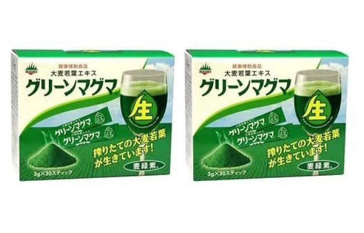 Amazon | グリーンマグマ 30包 6個セット | グリーンマグマ | 青汁 グリーンマグマ 30包×2個セット