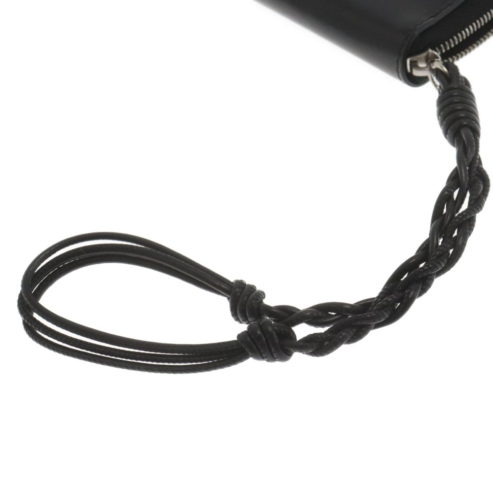 JIL SANDER (ジルサンダー) ロゴ入り ジップ レザー コイン