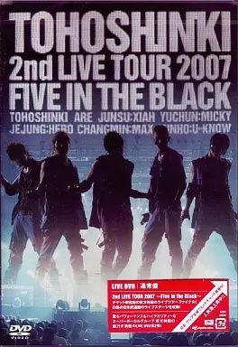 中古】東方神起 2nd LIVE TOUR ～Five in the Black～ / DVD（帯