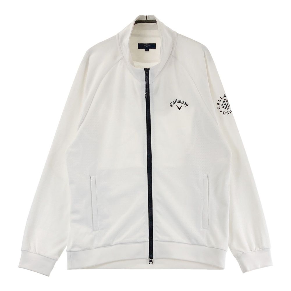 新品】Callaway メンズジャケット Lサイズ ホワイト 新品】Callaway