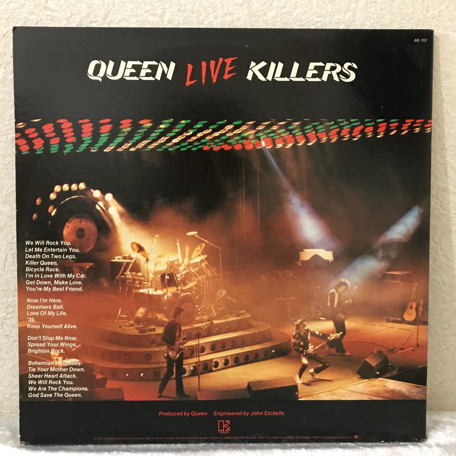 QUEEN(クイーン)「Live Killers(ライブ・キラーズ)」US盤 - メルカリShops