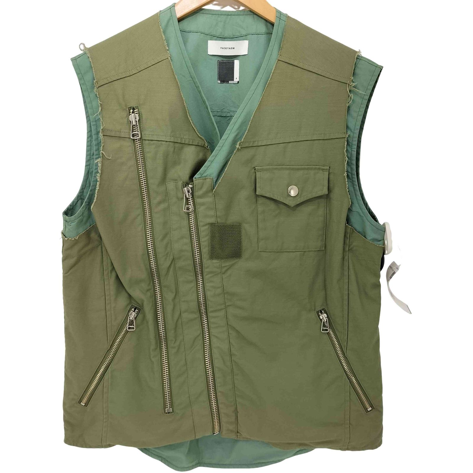 ファセッタズム FACETASM 23SS LAYERD VEST レイヤードベスト メンズ 