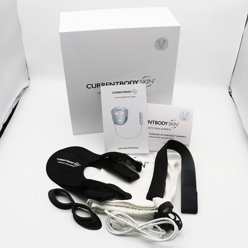 ボディ・フェイスケア CAREVRIGHT 中古良品 カレントボディ CURRENTBODY SKIN LED LIGHT THERAPY