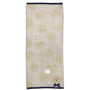 5営業日で発送 丸眞 ディック ブルーナ マーガレットストリートボリス フェイスタオル 入数 10