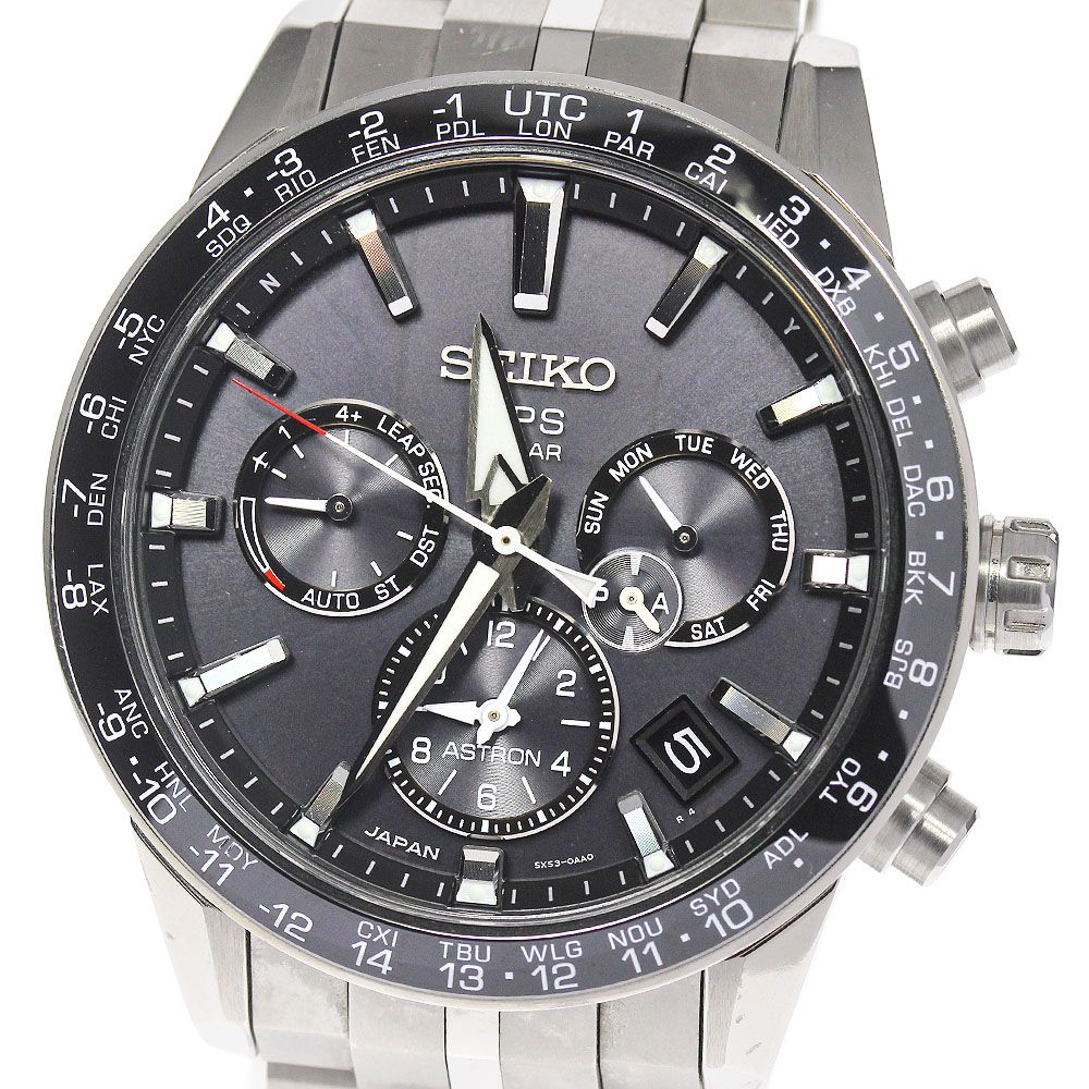 セイコー SEIKO SBXC003/5X53-0AB0 アストロン GPS デイデイト