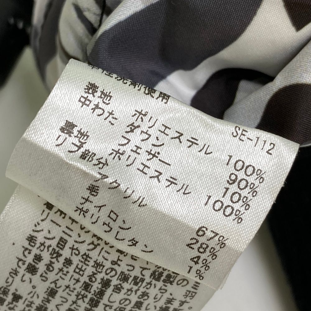 サイズ L JUN-ROPE ジュン アンド ロペ 2WAY ダウンジャケット 総柄 ホワイト系 240101384978 ゴルフウェア レディース ストスト WHITEMONARCHHOTEL_COM