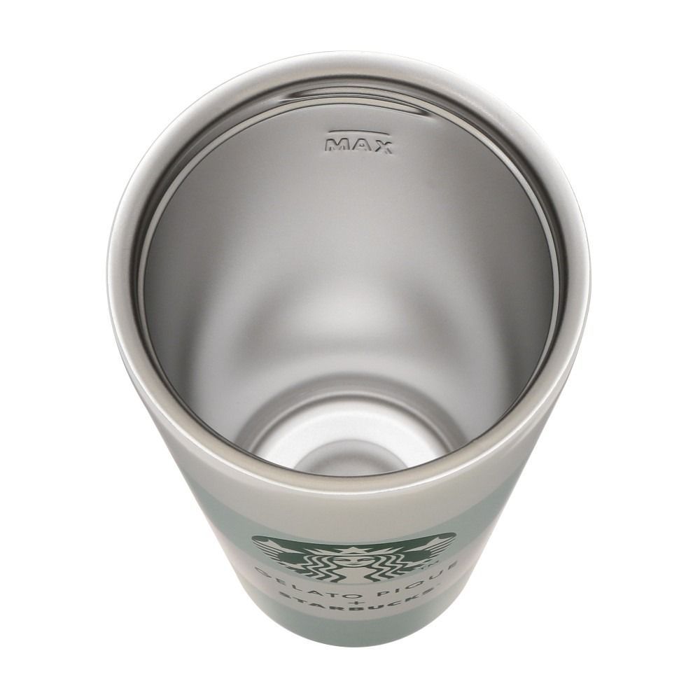 ミントグリーン gelato pique STARBUCKS ボーダーステンレスTOGOボトル ミントグリーン 473ml ジェラートピケ スターバックス WWW_SKLAD-KIRPICHA_RU