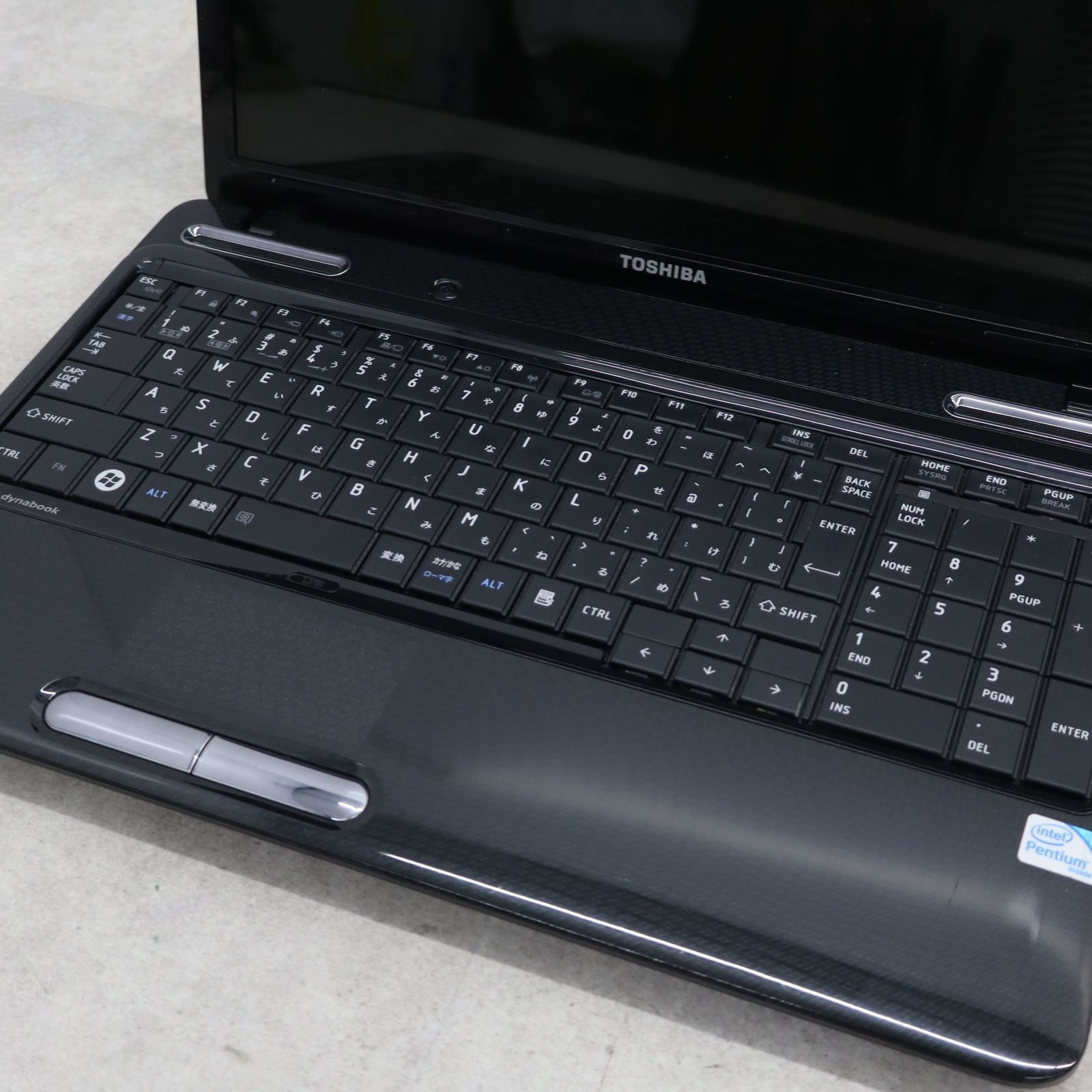 TOSHIBA Dynabook ブラックノートPC △BIOS 起動OK ｜15.6型 ノートパソコン ブラック｜TOSHIBA 東芝