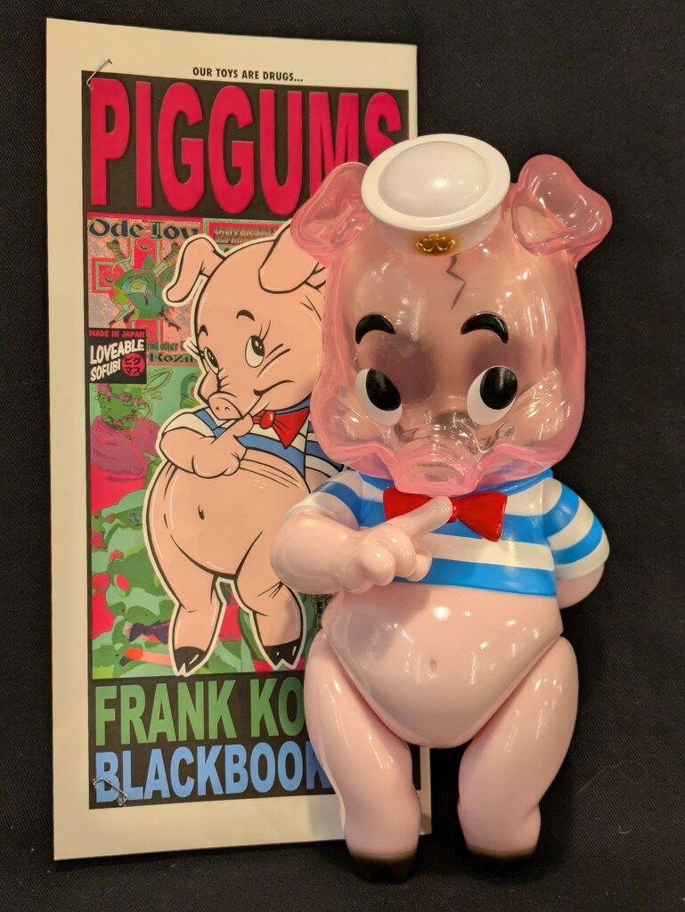 BlackBook Toy Frank Kozik Piggums Inner Skull OG - メルカリ