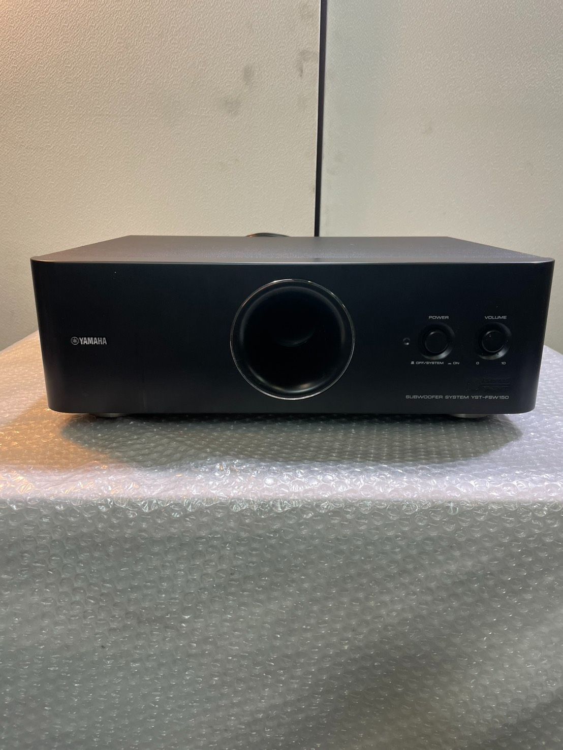 YAMAHA| ヤマハ YST-FSW150 サブウーファー ブラック 473