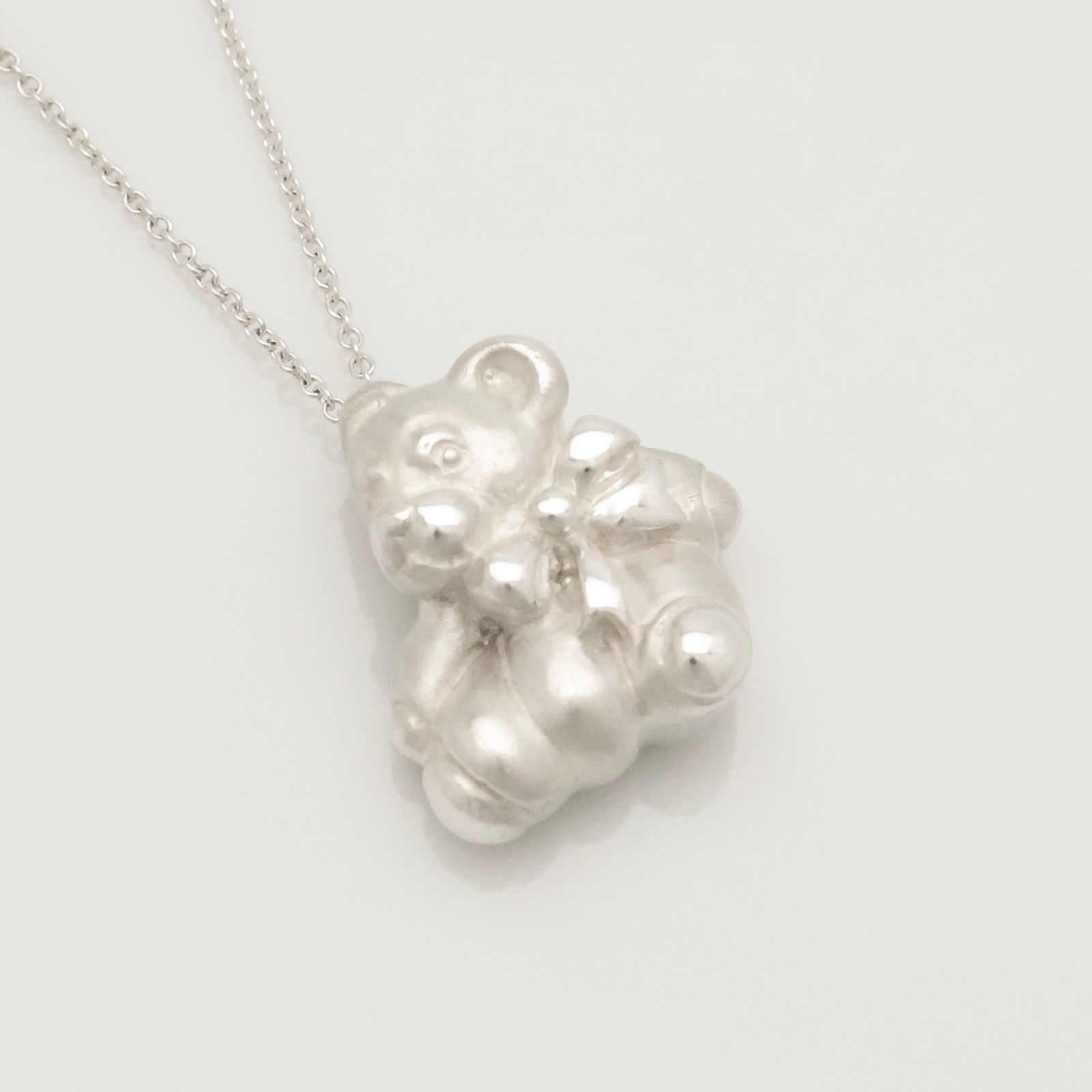 Tiffany&Co. ティファニー　テディベア　ネックレス　シルバー　くま Tiffany&Co. ティファニー テディベア ネックレス シルバー くま