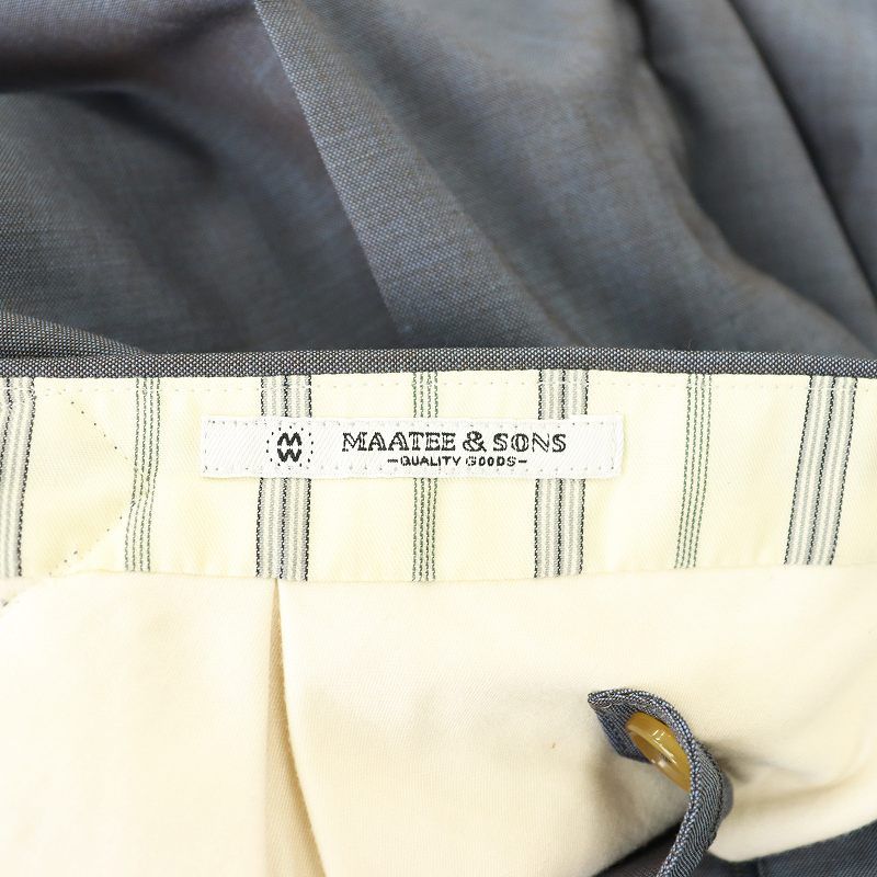 MAATEE & SONS shirahamaベージュスラックス サイズ2