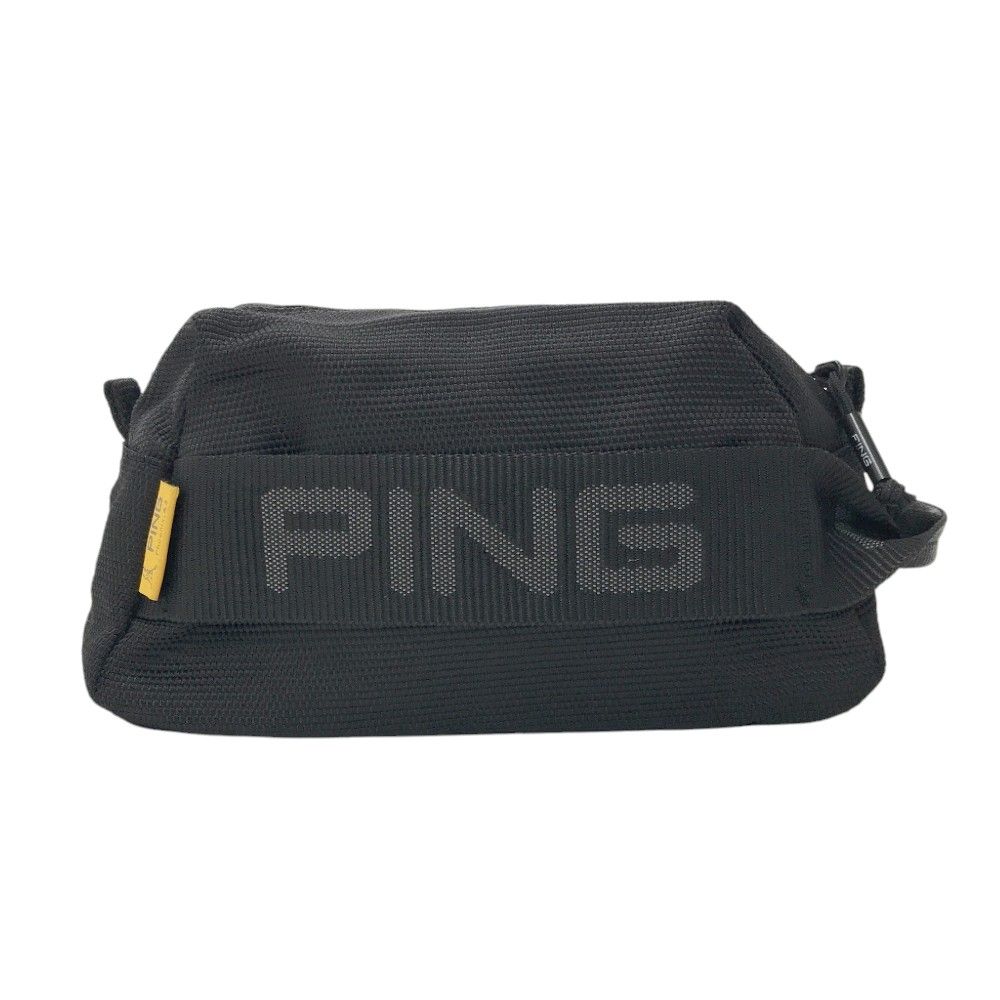 PING ピン  ラウンドポーチ  ブラック系  [240101362563] ゴルフウェア ストスト