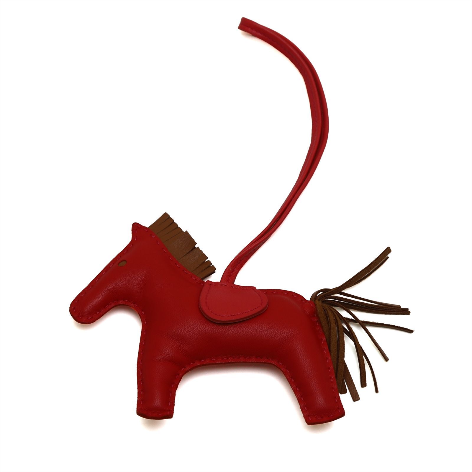 エルメス ロデオペガサスPM チャーム スイフト レッド A刻印