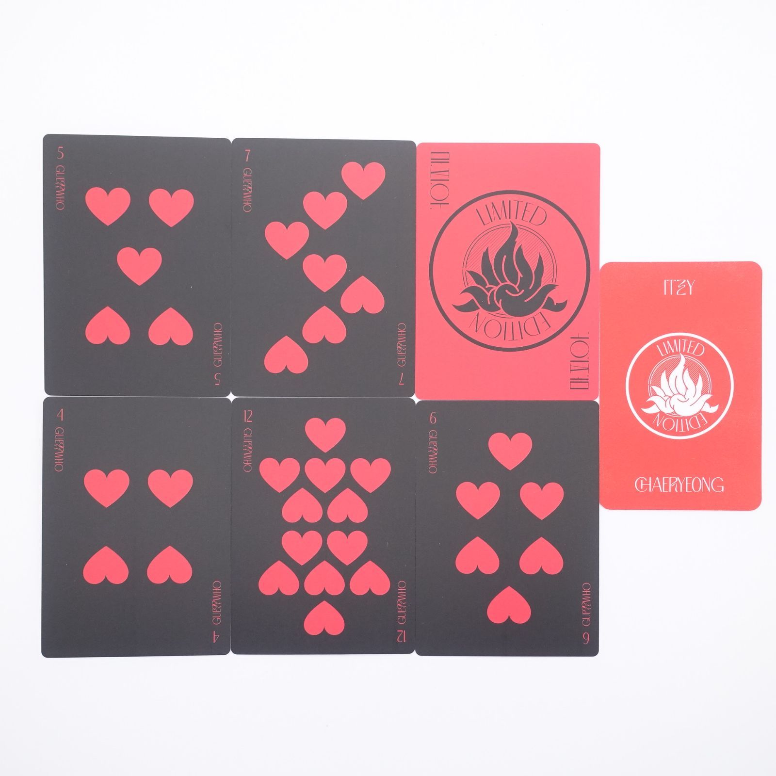 ITZY イェジ リア リュジン チェリョン ユナ guess who limited