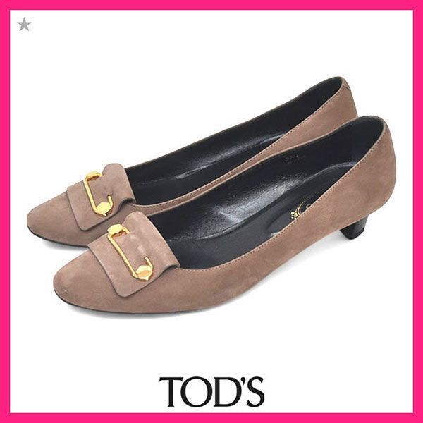 TOD'S トッズ サーカス パンプス 37サイズ 23.5 24相当 シルバー TOD'S トッズ サーカス パンプス 37サイズ 23.5 24相当 シルバー