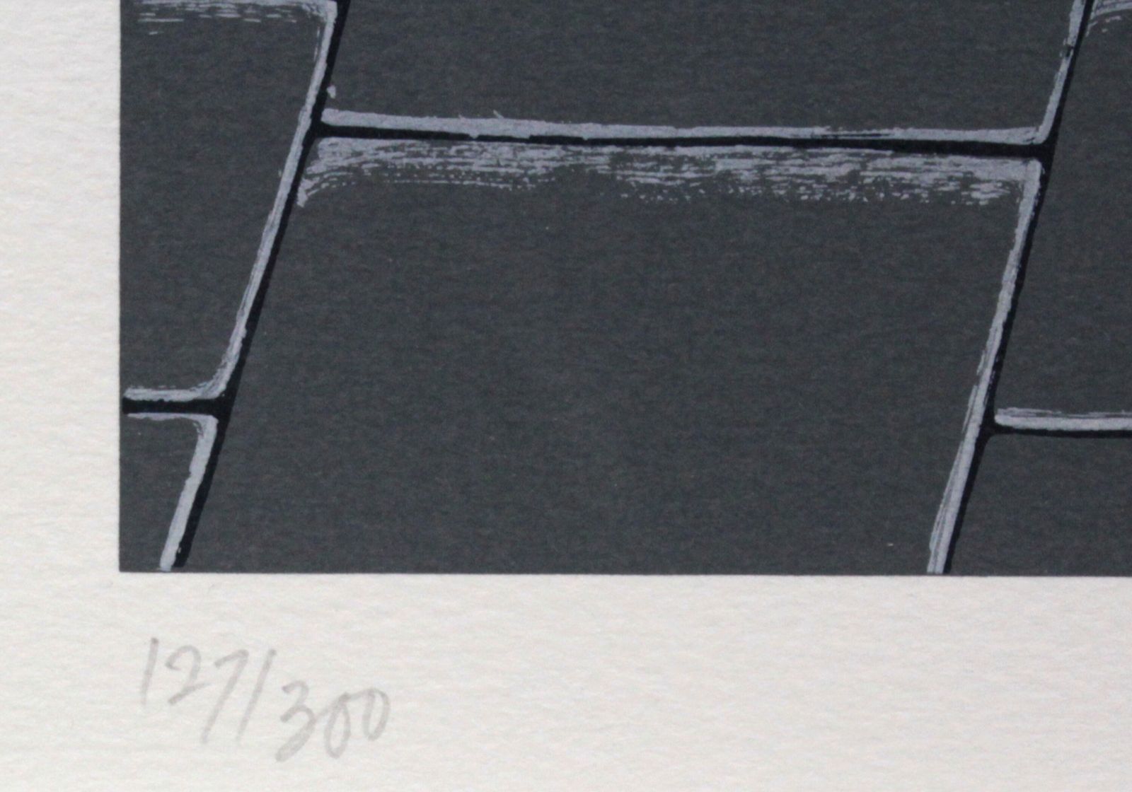 ピーター・ハード『シーブリーズ』シルクスクリーン【真作保証】 絵画505cm×47cm作品サイズ