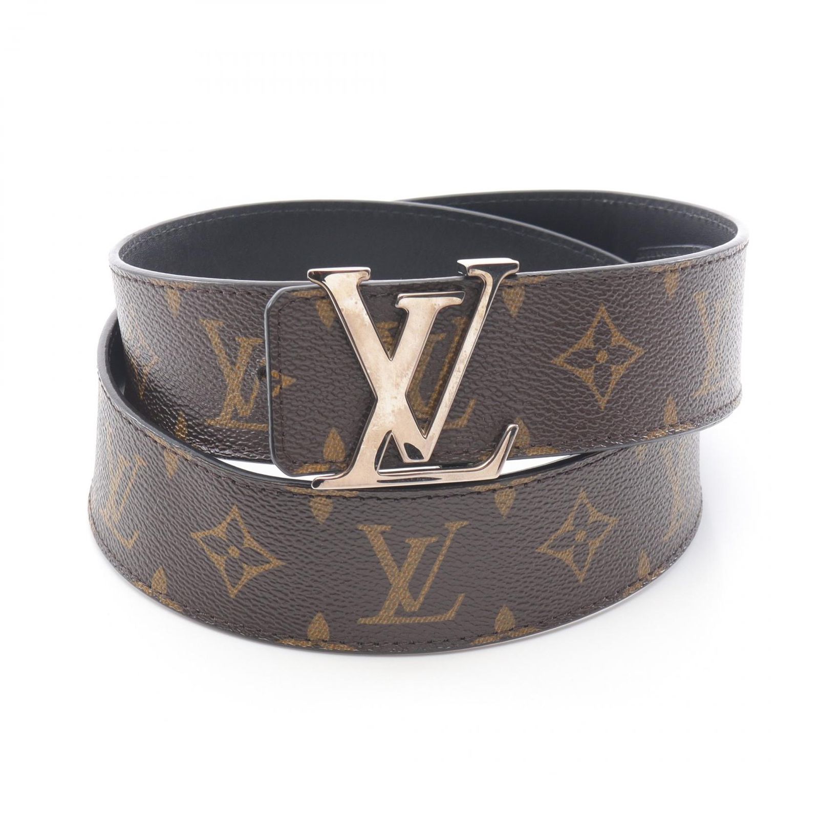 ルイ・ヴィトン LOUIS VUITTON ベルト サンチュール LVイニシアル 40MM