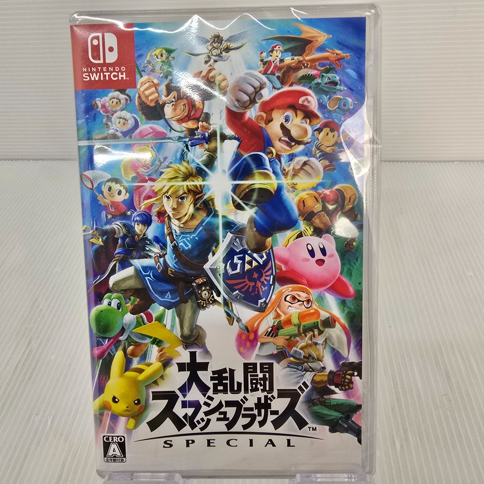 新品未開封品です。大乱闘スマッシュブラザーズ。シュリンク付き7枚セット 新品未開封 シュリンク付き【Switch】 大乱闘スマッシュ