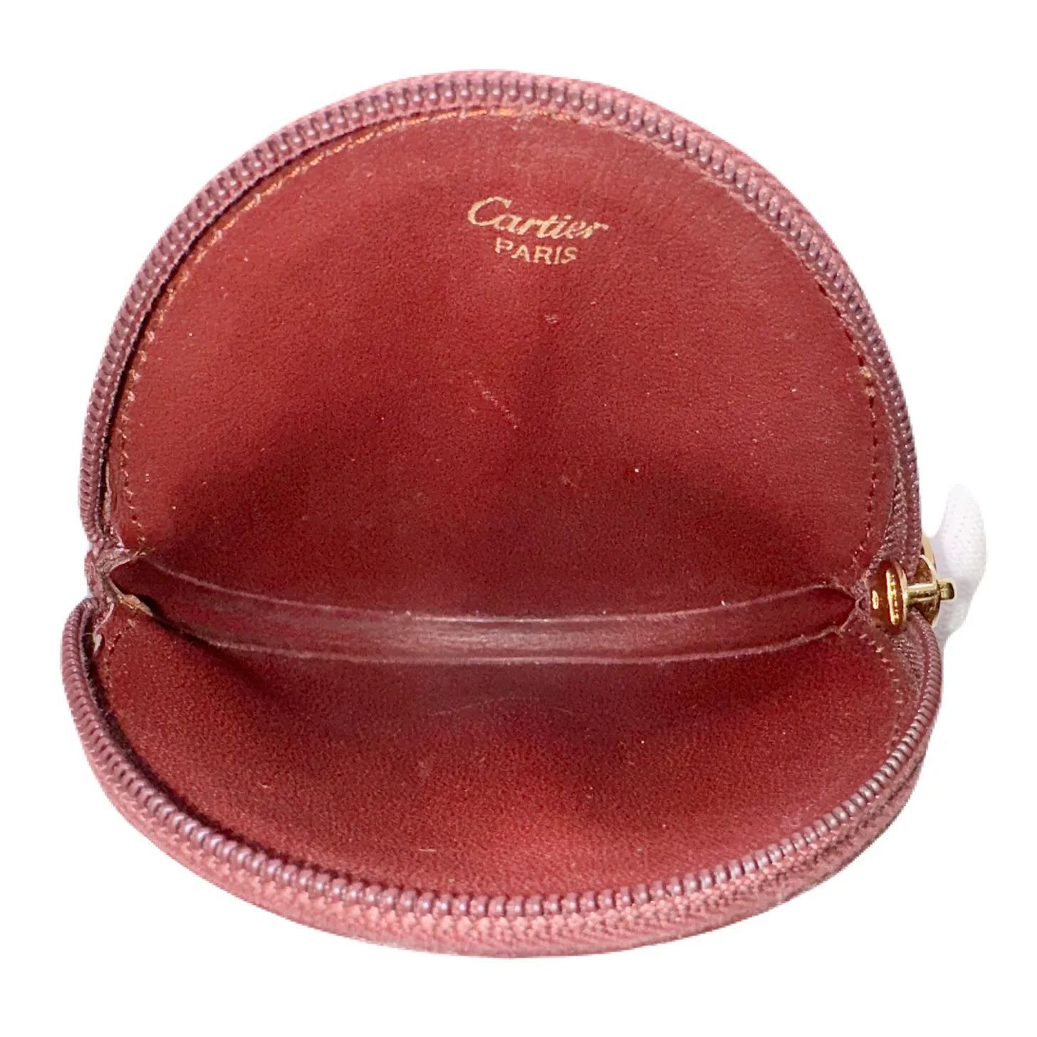 ◎Carteir カルティエ マスト コインケース 小銭入れ 馬蹄型 レザー