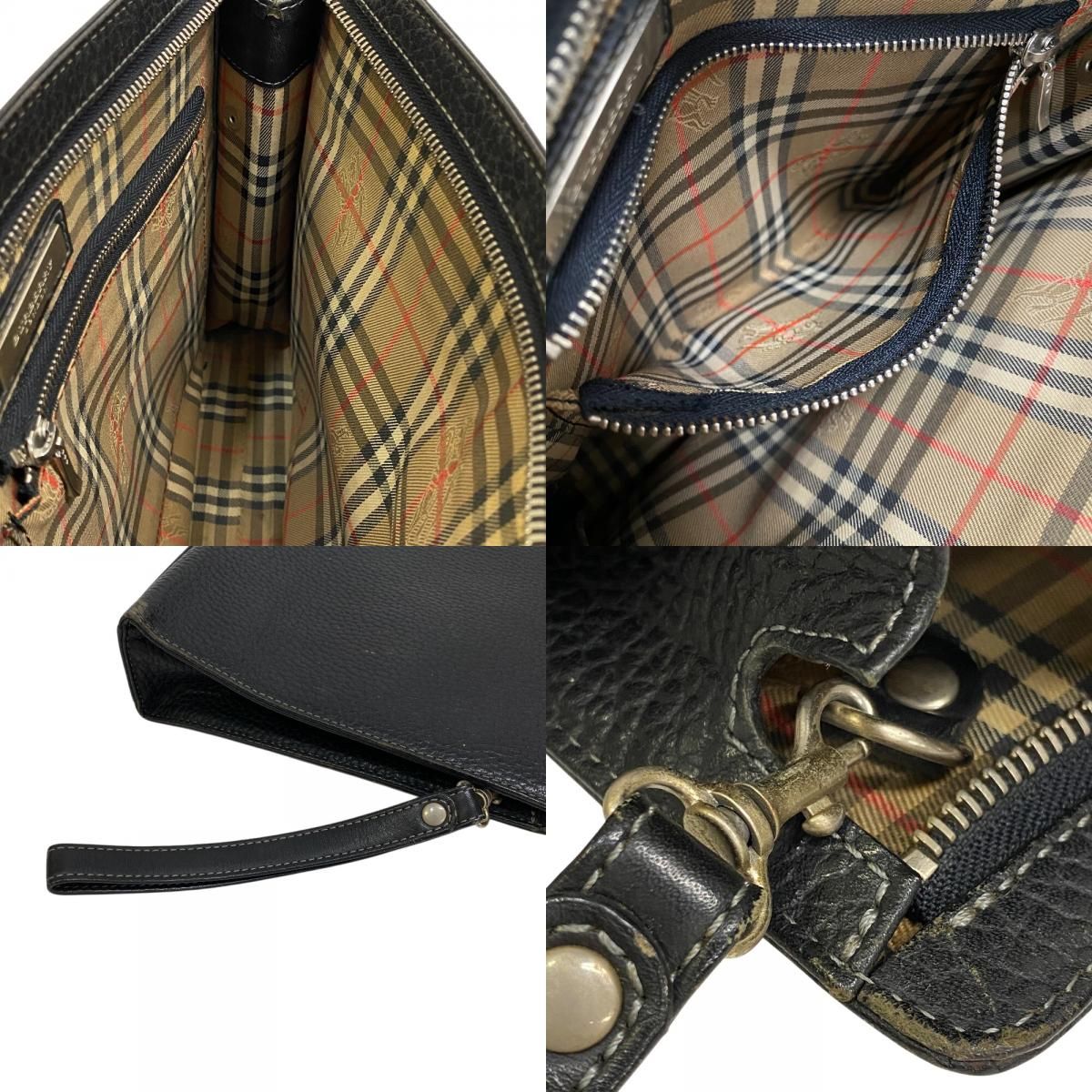 C607/バーバリー Burberry ビジネスバッグ ブリーフケース 黒 BURBERRY - バーバリー／BURBERRY バッグ ブリーフケース