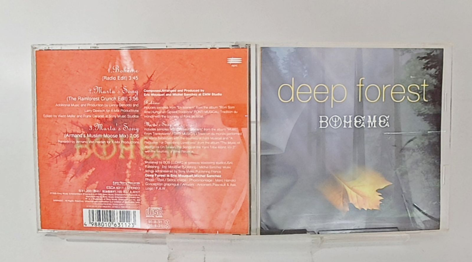 国内盤☆ディープ・フォレスト/Deep Forest□ ボエム □ヒーリング 