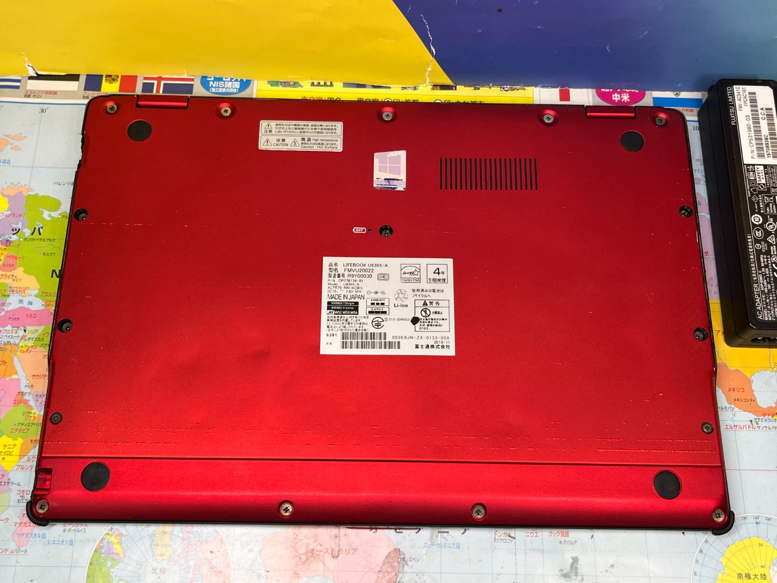 美品 タッチパネル 富士通 U939/A 13.3型 Office2024 美品 タッチパネル 富士通 U939/A 13.3型 Office2024 - メルカリ