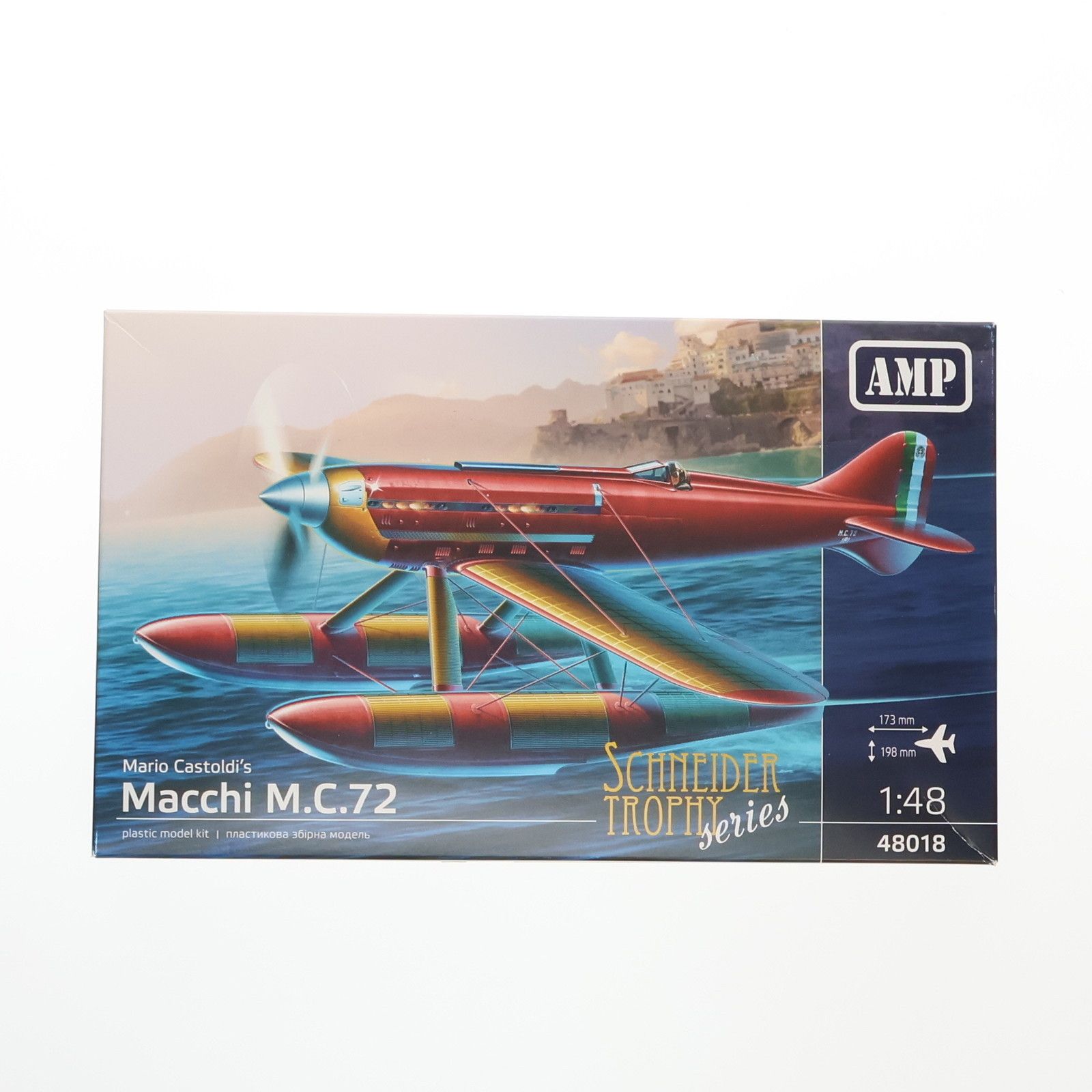 1/48 マッキ M.C.72 レース専用水上機 プラモデル(MKRAMP48-018) MIKROMIR(ミクロミル)